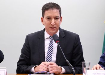 Jornalista Gleen Greenwald - Foto de Vinicius Loures/Agência Câmara