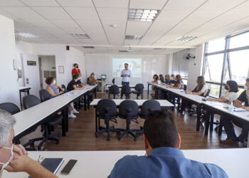 Reunião com os administradores regionais sobre o Fala Curitiba. Curitiba, 02/02/2022. Foto: Lucilia Guimarães/SMCS