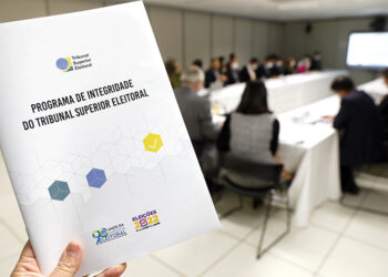 Programa de Integridade do Tribunal Superior Eleitoral, 
uma das ações com vistas a um pleito seguro em 2022. 
Foto de Alejandro Zambrana/Secom/TSE