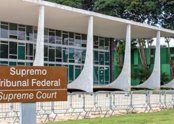 Brasília (DF) 11/04/2023 Fachada do palácio do Supremo Tribunal Federal (STF) Foto: Fabio Rodrigues-Pozzebom/ Agência Brasil