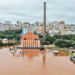 Porto Alegre, 03/05/2024, Rio Guaíba, usina do gasômetro, em Porto Alegre após chuva intensa. Foto: Gilvan Rocha/Agência Brasil