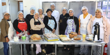 Escola de Gastronomia Social Dom Bosco tem últuma aula do Curso de Preparo de Pães Doces e Salgados, no Campo de Santana. Curitiba, 28/08/2025. Foto: José Fernando Ogura/SECOM
