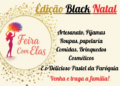 Cartaz do Evento Black Natal, de empreendedorismo feminino.