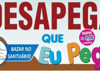 Último bazar do santuário São Francisco de Assis.