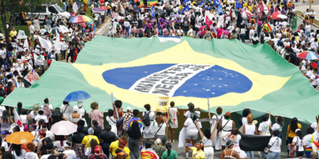 Marcha das Mulheres Negras, em Brasília. Foto: Bruno Peres/Agência Brasil