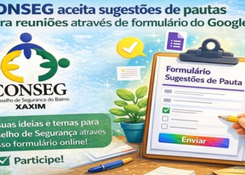 Conseg Xaxim agora dispõe de formulário para sugestão de assuntos para as reuniões de segurança