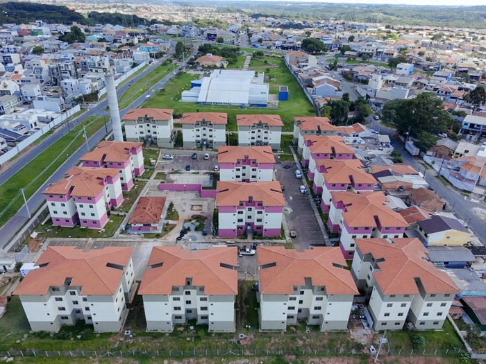 Vistoria nos apartamentos do Residencial Theo Aterino no Tatuquara