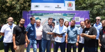 Começam as Obras das trincheiras na Linha Verde próximas à Estação Vila São Pedro em Curitiba