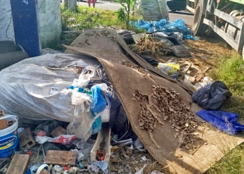 Em uma operação realizada no início do mês de abril pela Prefeitura Municipal de Curitiba nos bairros Boqueirão, Xaxim e Hauer, foram recolhidos cerca de 5 mil quilos de lixo e entulho descartados irregularmente em oito pontos diferentes. Foto: Divulgação.
