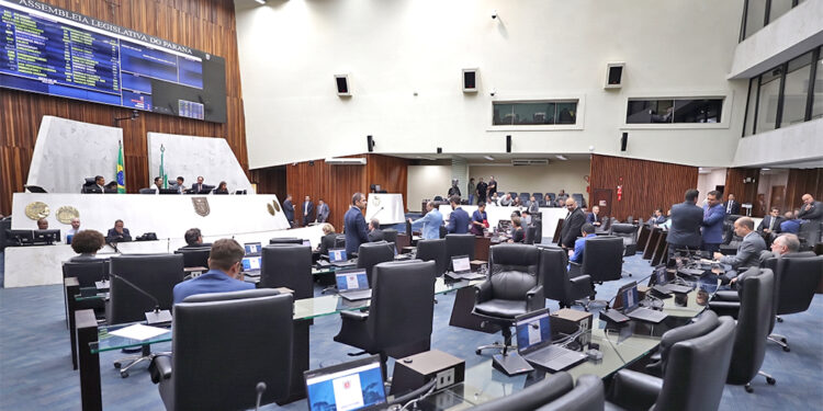 Plenário da Assembleia Legislativa do Paraná. Foto: Orlando Kissner/ Alep