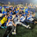 Jogadores do Urano comemorando classificação para a final da Suburbana Série A 2026 após disputa por pênaltis