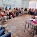 Participantes do projeto Café para Mulheres durante encontro realizado na Escola Municipal Margarida Orso Dalagassa, no Tatuquara.