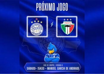 Arte de Urano x Trieste pela sexta rodada da Taça Paraná: sábado, às 15h30, no Manoel Garcia de Andrade.